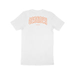 Jebroer "Outline white & orange" White t-shirt