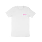 Jebroer "Outline white & pink" White t-shirt