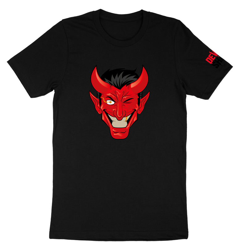 The Devil Shot The logo shirt Black